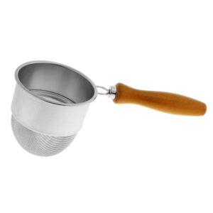 Japanischer Strainer mit tiefem Holzgriff