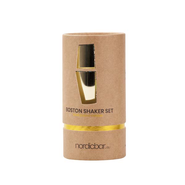 Nordicbar Boston Shaker Tin/Tin 75 cl Gold