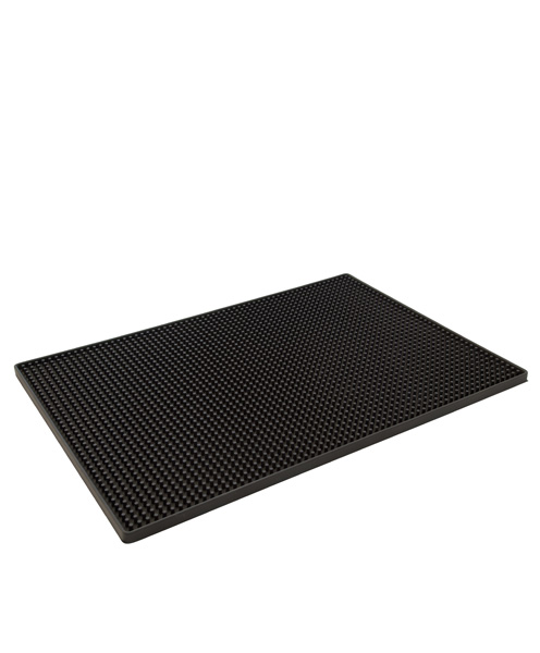 Barmatte Schwarz 30x45 cm