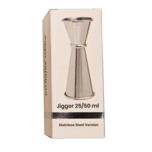 Nordicbar V-förmiger Jigger 25/50 ml aus Edelstahl