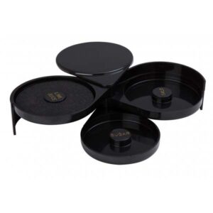 Glasrandbefeuchter Schwarz