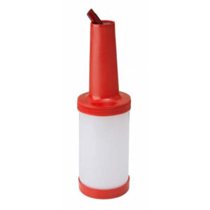 Saft-Speed-Flasche 1 Liter Rot