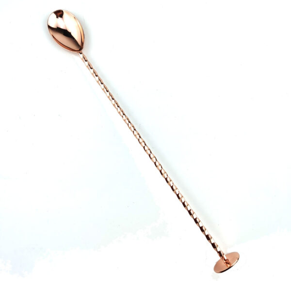 Nordicbar Barlöffel 26 cm Scheibe Kupfer