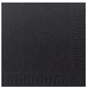 Cocktailservietten 3-lagig Schwarz 250 Stück