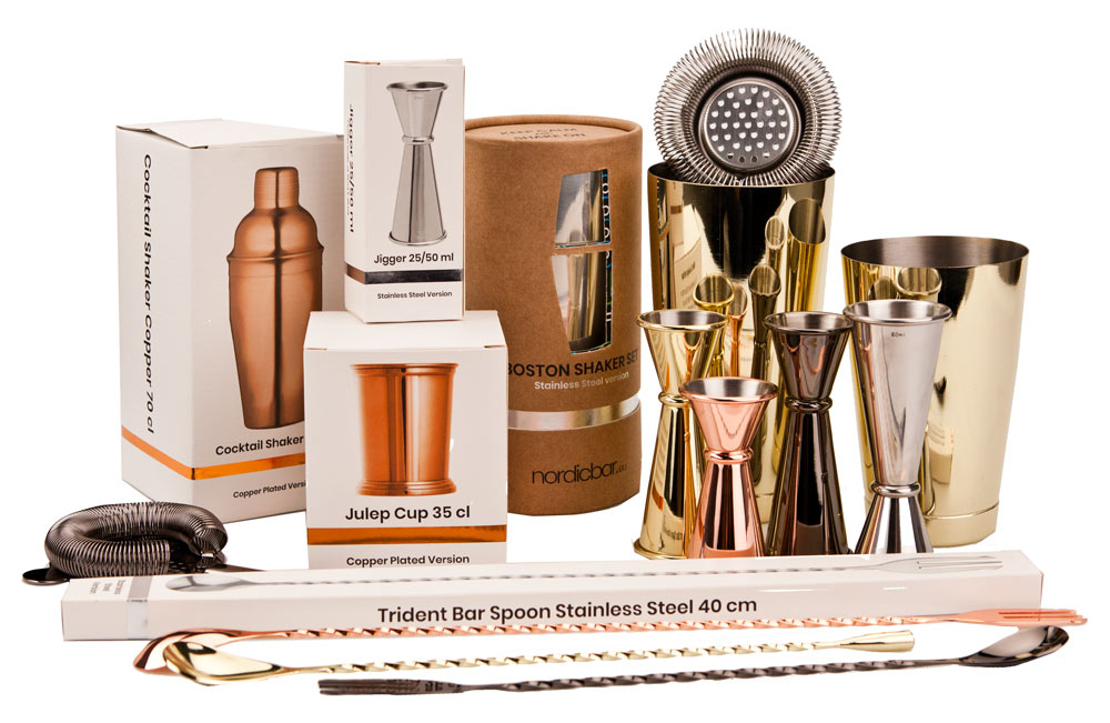 Nordicbar Barlöffel mit Gabel 30 cm Schwarz – Bild 2