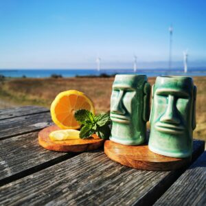 Tiki Moai Shot 7,5cl Green