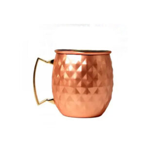 Diamant-Moscow-Mule-Becher 55 cl Kupfer