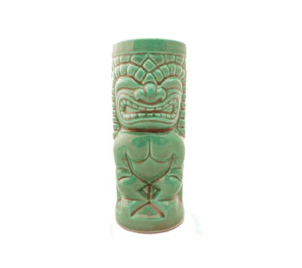 Tiki-Zylinder Grün 33 cl