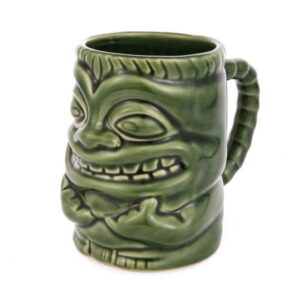 Tiki-Becher Grün mit Griff 42,5 cl