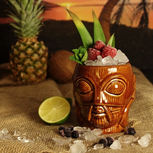 Tiki Bora Becher 53 cl Braun – Bild 2
